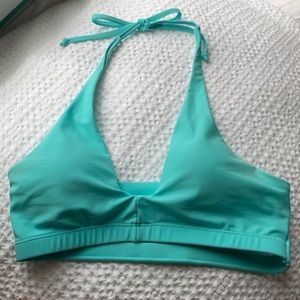 turquoise bikini top